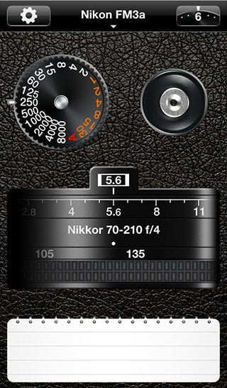 PhotoExif Helps You Record EXIF Data for Film Photos On the Go interface