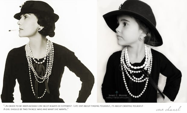 Photo Series of a Young Girl Dressed Up as Great Women Throughout History realwomen4