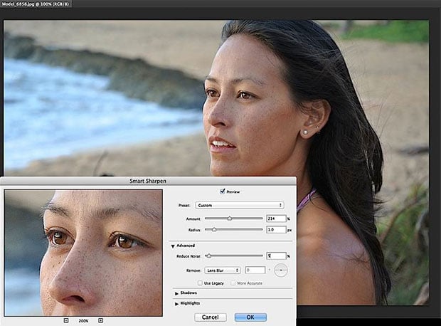 Adobe Photoshop CC: Subscription Only, Shake Reduction, Better Raw smartsharpen