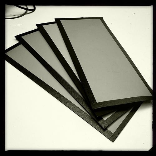 New55 FILM handmade samples (manufactured sheets will come 5 per box)
