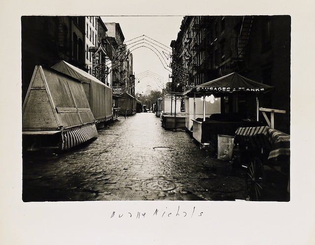 Empty New York, c. 1964, Vintage gelatin silver print, 5 3/4 x 7 3/8 inches (paper)