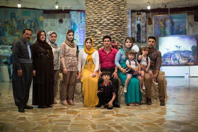 “We live in a very conservative culture, but I want my children to be open-minded. I try to bring them to as many places as possible: big malls, art galleries, concerts. We want them to see as many types of people as possible, and as many types of ideas as possible.” (Erbil, Iraq)