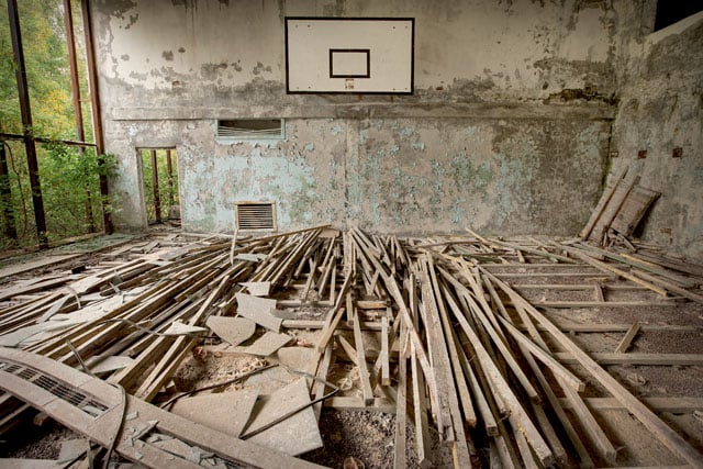 UKRAINE - Chernobyl Sports Centre 01