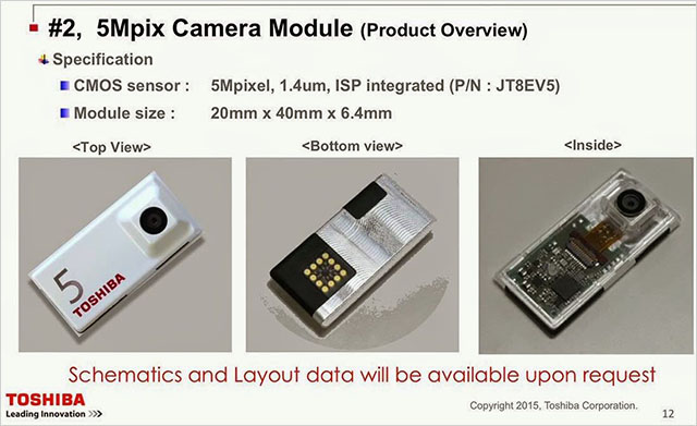 Toshiba ya tiene prototipos de sus módulos de cámara para Project Ara