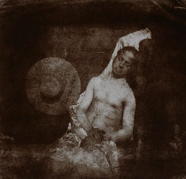 1840 онд Хипполите Баяардын хийсэн анхны зургийн эвлүүлэг