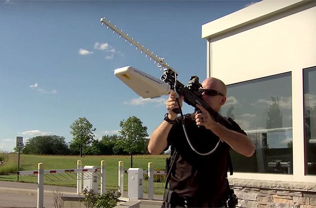 This Rifle Shoots Down Drones