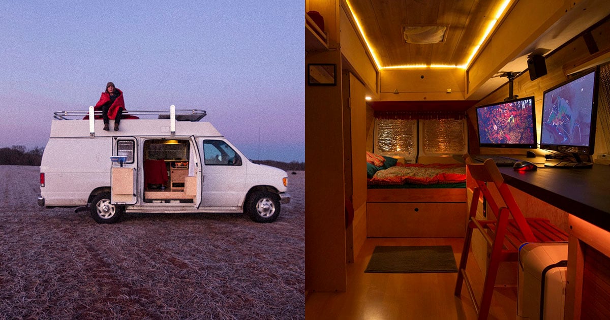 Photographer Turns NYPD Surveillance Van Into Home and