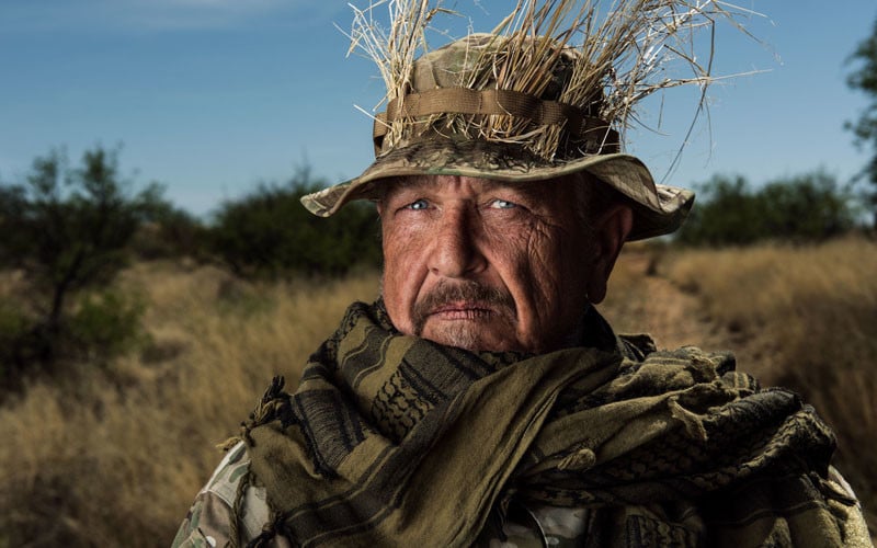 Portraits of the Armed Civilians Who Patrol the US-Mexico Border