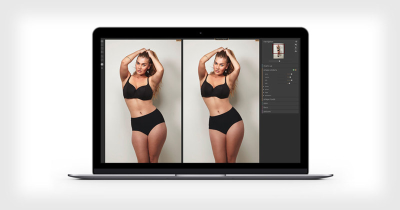  portraitpro body packs drastic retouching into simple 