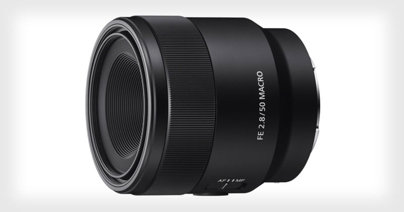 Sony Unveils a 50mm f/2.8 Macro Lens for Full Frame FE Cameras