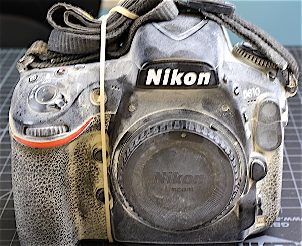 This is What the Nikon D810 Looks Like After Burning Man