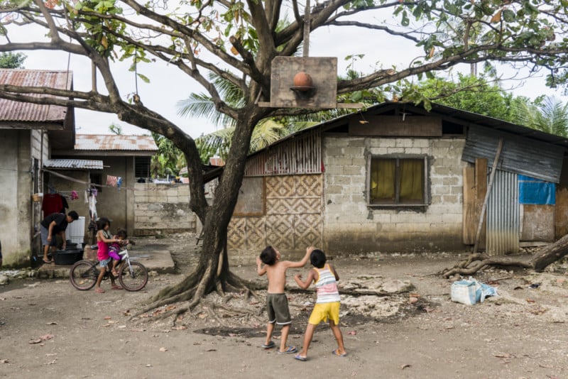  photo essay makeshift basketball courts across philippines 