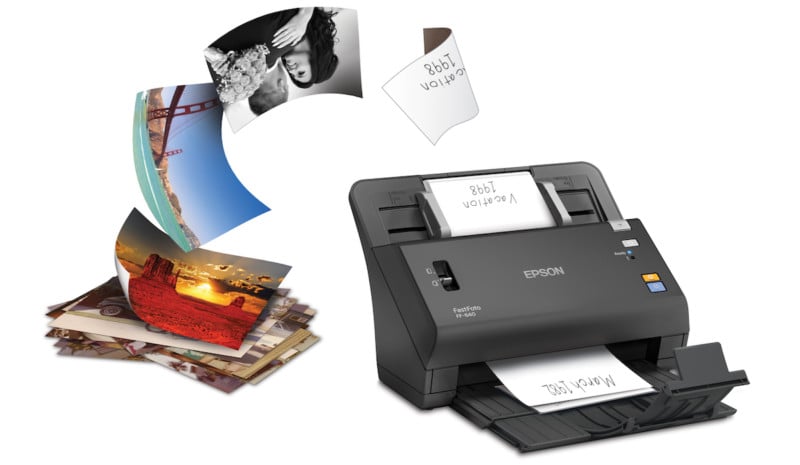 Epson Unveils Worlds Fastest Photo Scanner, Scans One Print Per Second