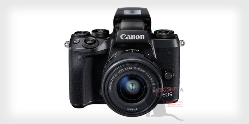 Canon M5 Mirrorless Camera Photos and Specs Leaked