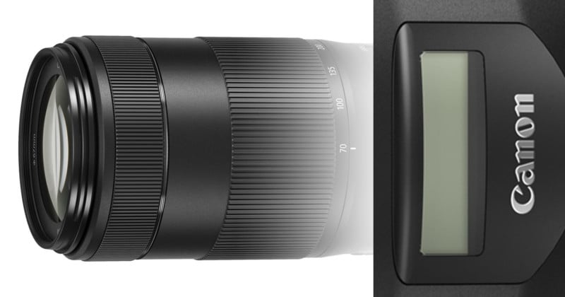 Canons New Lens Digital Display Seen in Leaked 70-300mm Photo