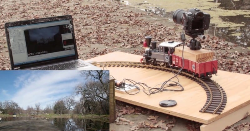 How to Turn an Old Toy Train Into a DIY Motion Timelapse Rig