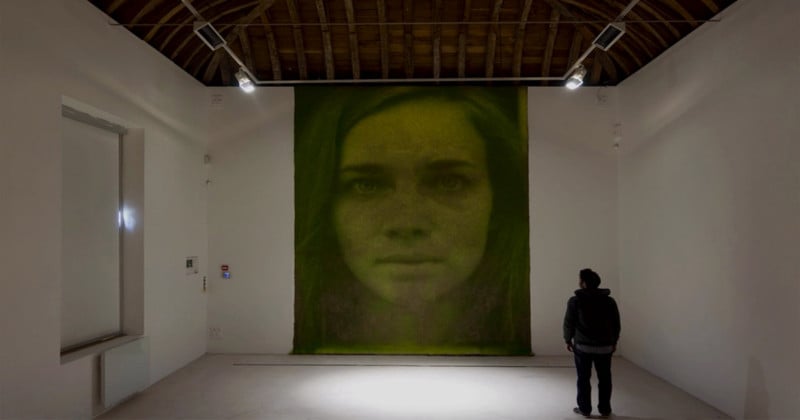 Watch Two Artists Literally Grow a Photograph on a Living Wall of Grass