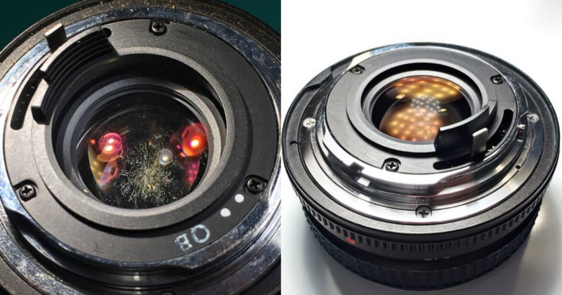  how remove fungus from lens 