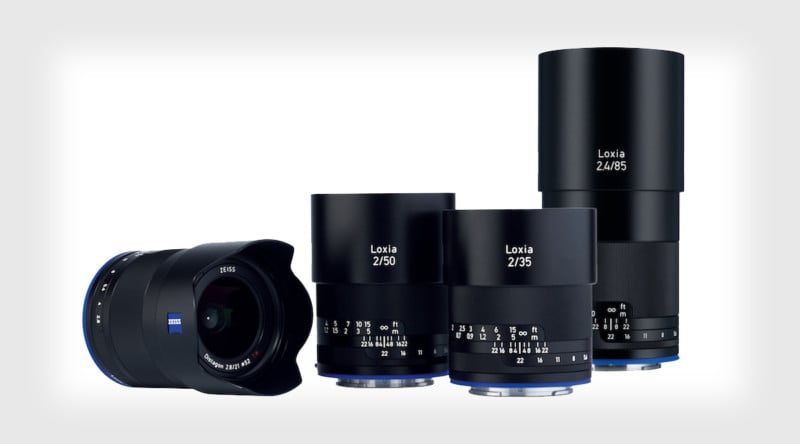 Zeiss Adds an 85mm f/2.4 Lens to the Compact Loxia Lineup