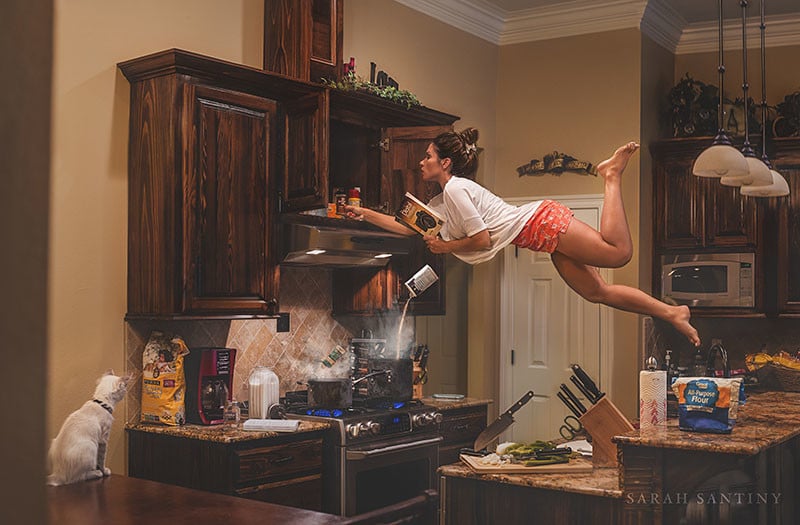 How to Shoot a Portrait of Yourself Levitating