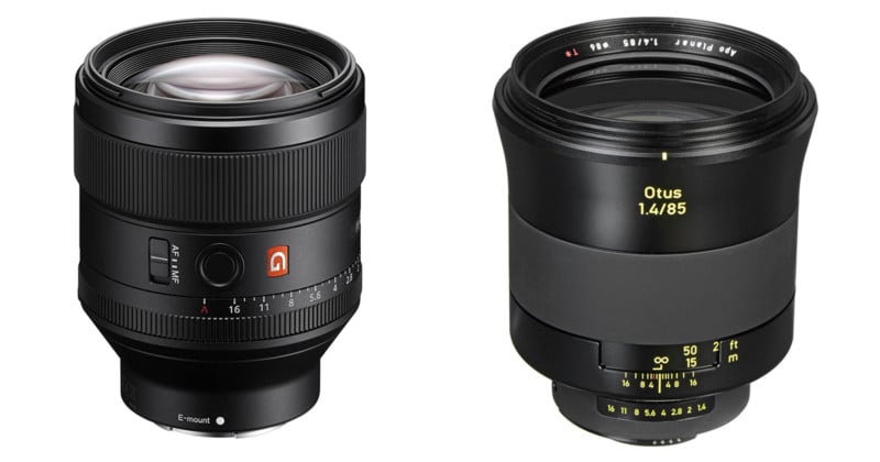 Sony 85mm G Master Lens Gives Zeiss Otus Performance for Half the Price