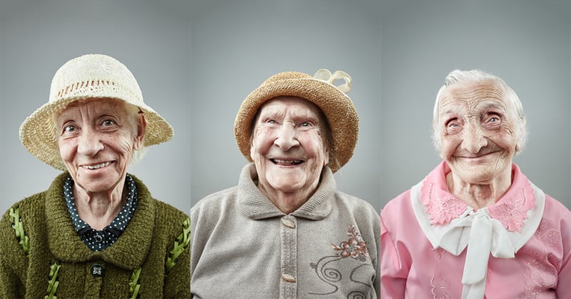  touching nursing home portraits show smiles don 