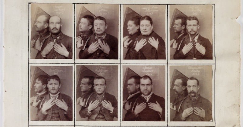 In the 1890s, Mugshots Used a Mirror and Had to Show a Persons Hands