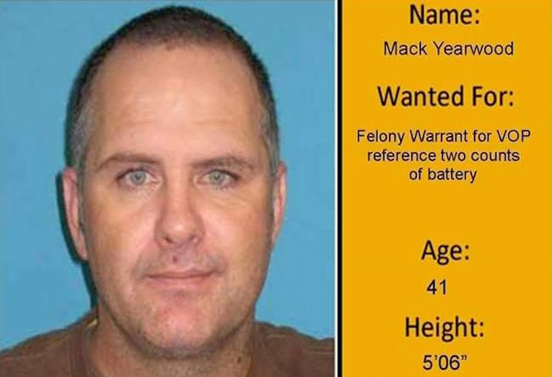  felon posts his own wanted poster facebook profile 