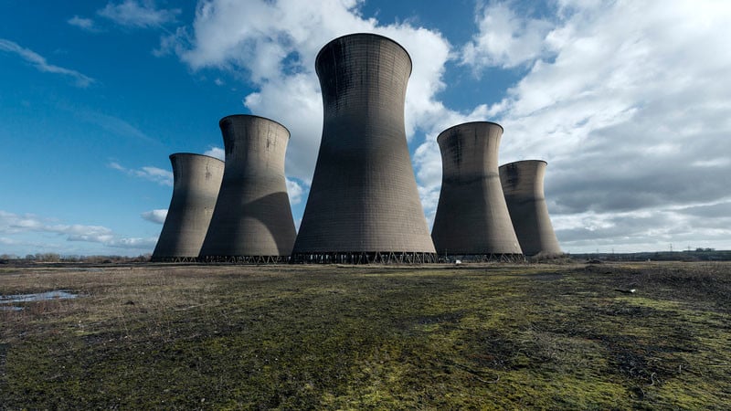 These Photos Reveal the Guts of Those Massive Cooling Towers