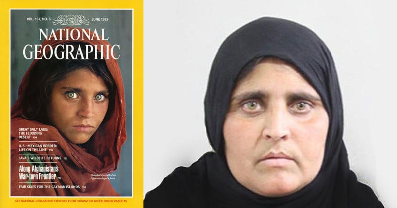 Afghan Girl Goes from Nat Geo Cover to Police Mugshot