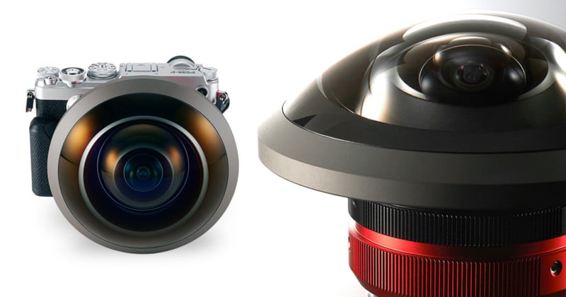 This Crazy 250 Fisheye Lens for Micro Four Thirds Can See Behind Itself