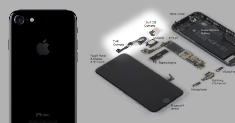 The iPhone 7s Camera Parts Cost $26, or 9.5% of the Phone
