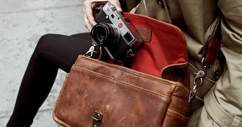 Leica and ONA Team Up on Luxury Line of Camera Bags for Red Dot Lovers