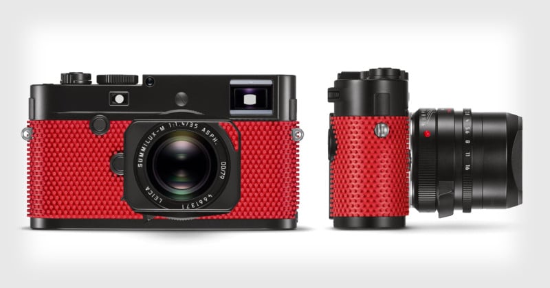 Leicas $15K Grip Camera is Covered in Ping Pong Paddle Rubber