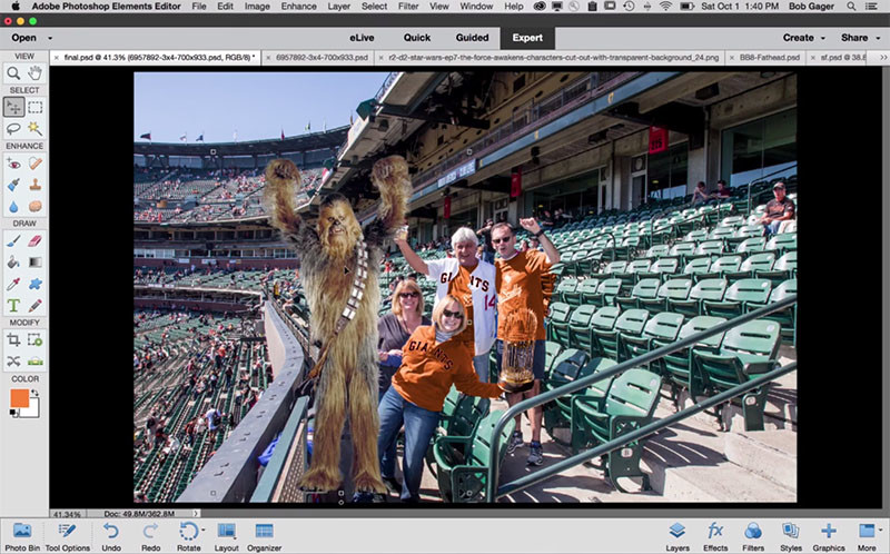 This is How Adobe Photoshops Fans on the Big Screen at Sports Games