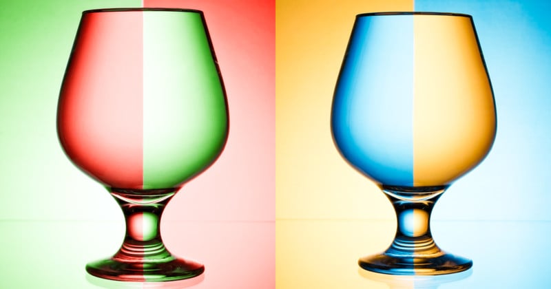  these creative water glass photos were made in-camera 