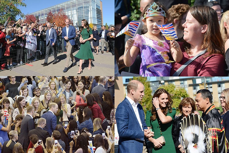 Photographing Prince William and Kate in Canada