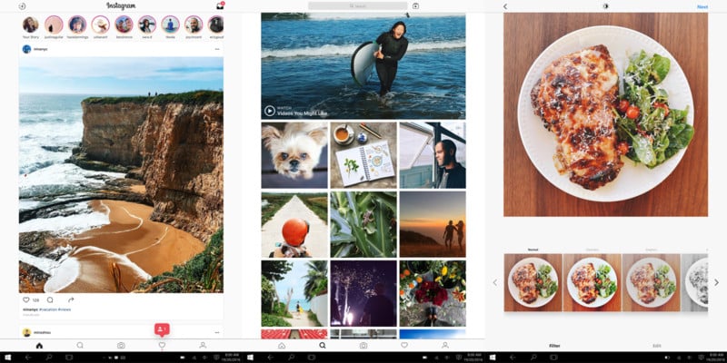 Instagram is Now On Windows 10, Lets You Upload from Your PC Sort Of