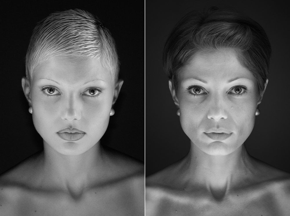 These Models Were Photographed 14 Years Apart With The Same Lighting