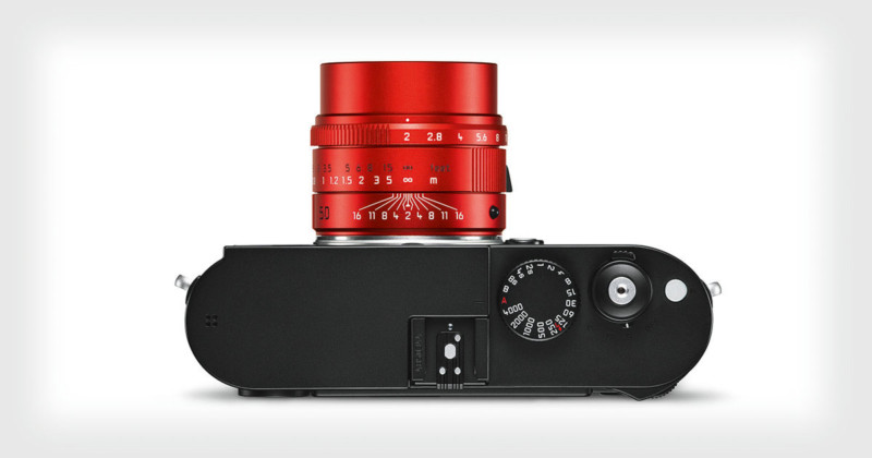 Leica Unveils Its First-Ever Red Lens