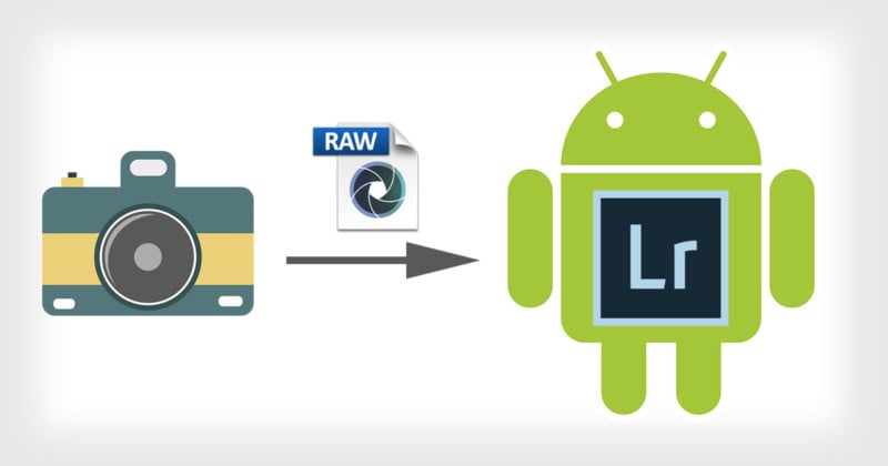 Lightroom for Android Can Now Grab RAW Photos Directly from Cameras
