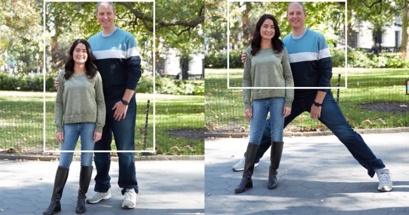 Portrait Trick: Shorten Tall Subjects by Spreading Their Feet