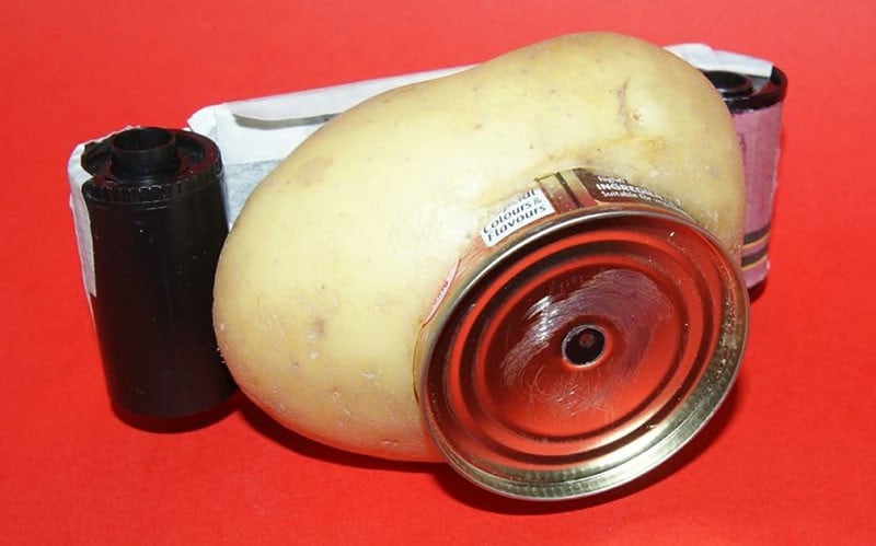 This Photographer Turned a Potato Into a Camera