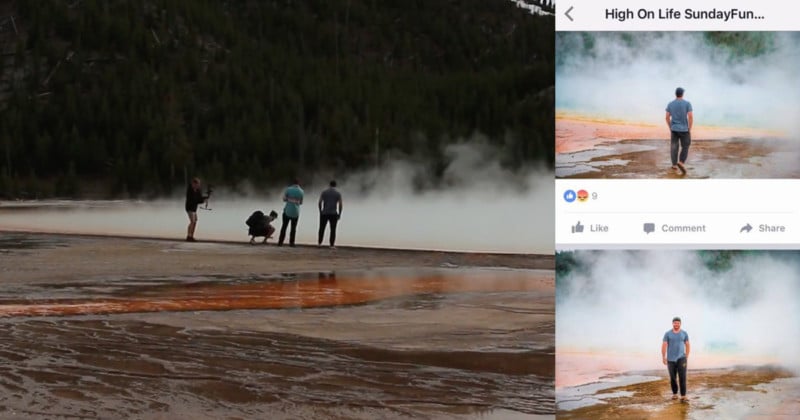  filmmakers who walked grand prismatic spring could face 