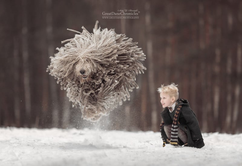 Heartwarming Photos of Little Kids and Their Big Dogs