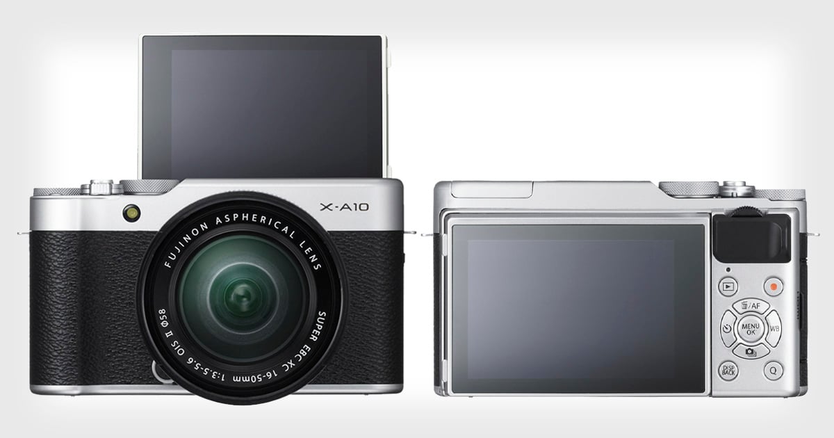 Fuji Unveils the X-A10, an Affordable X-Series Camera for Selfie Lovers