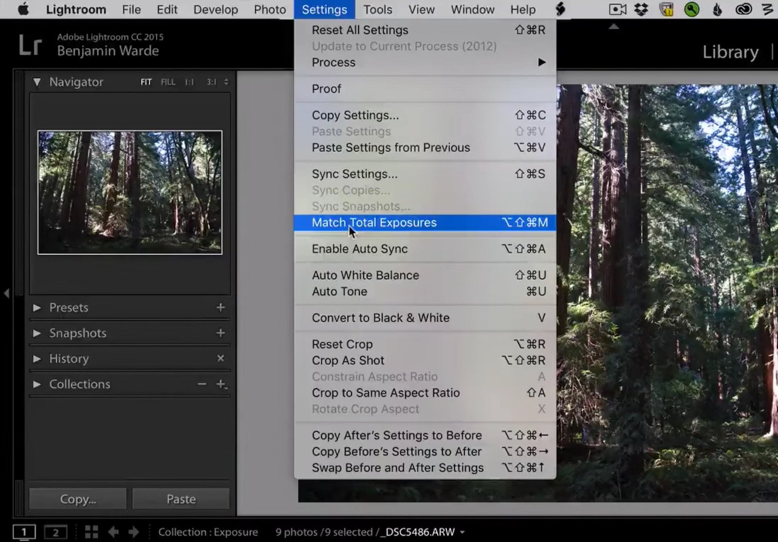  lightroom tip how match different photo exposures one 