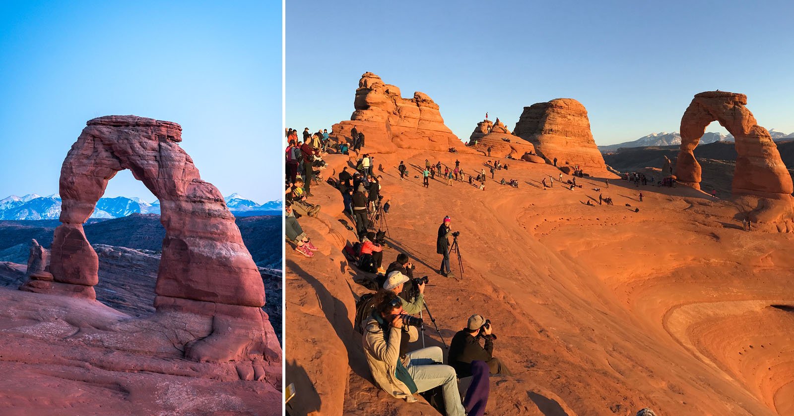 The Reality Behind Photos of National Park Landmarks