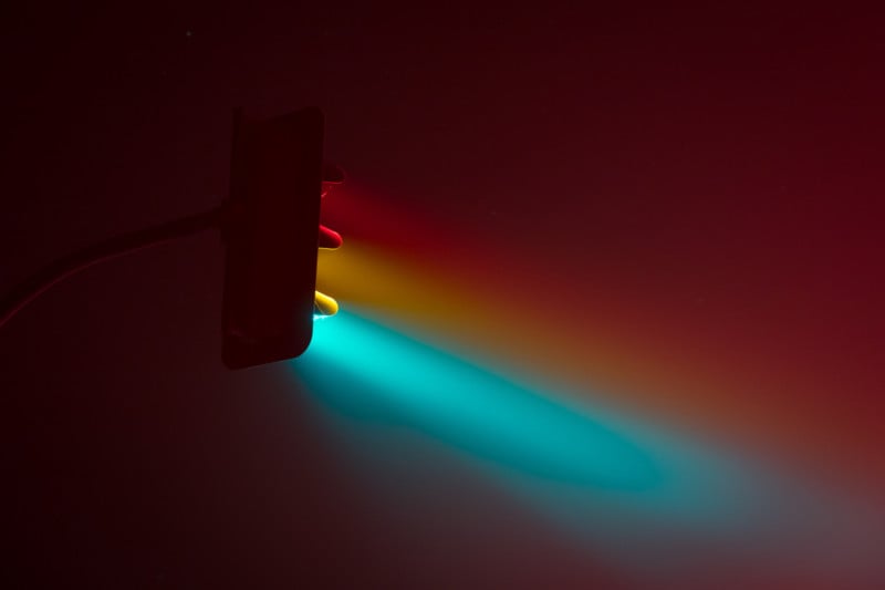 Mesmerizing Long Exposure Photos of Traffic Lights in the Fog