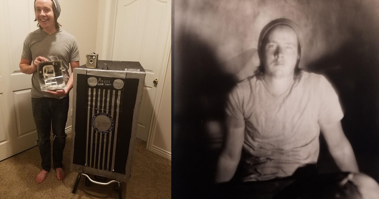 This Photographer Built a Giant DIY X-Ray Film Camera